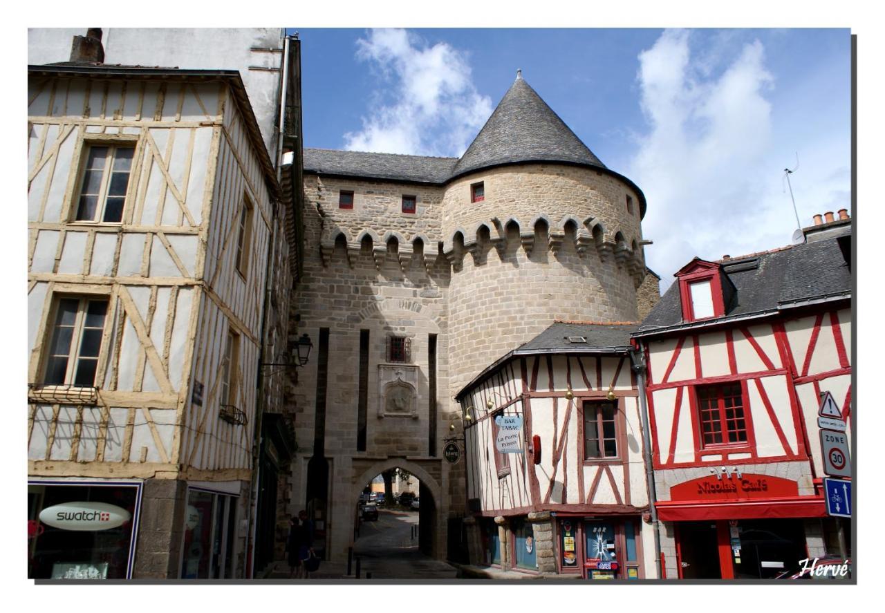 Studio Centre-Ville Viviane Vannes Exterior foto